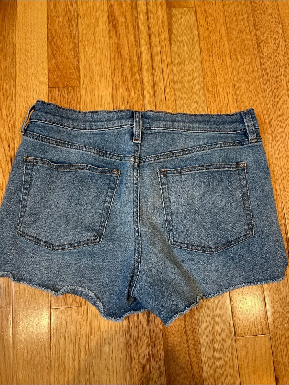 J. Crew Women's Light Blue Denim Cutoff Shorts